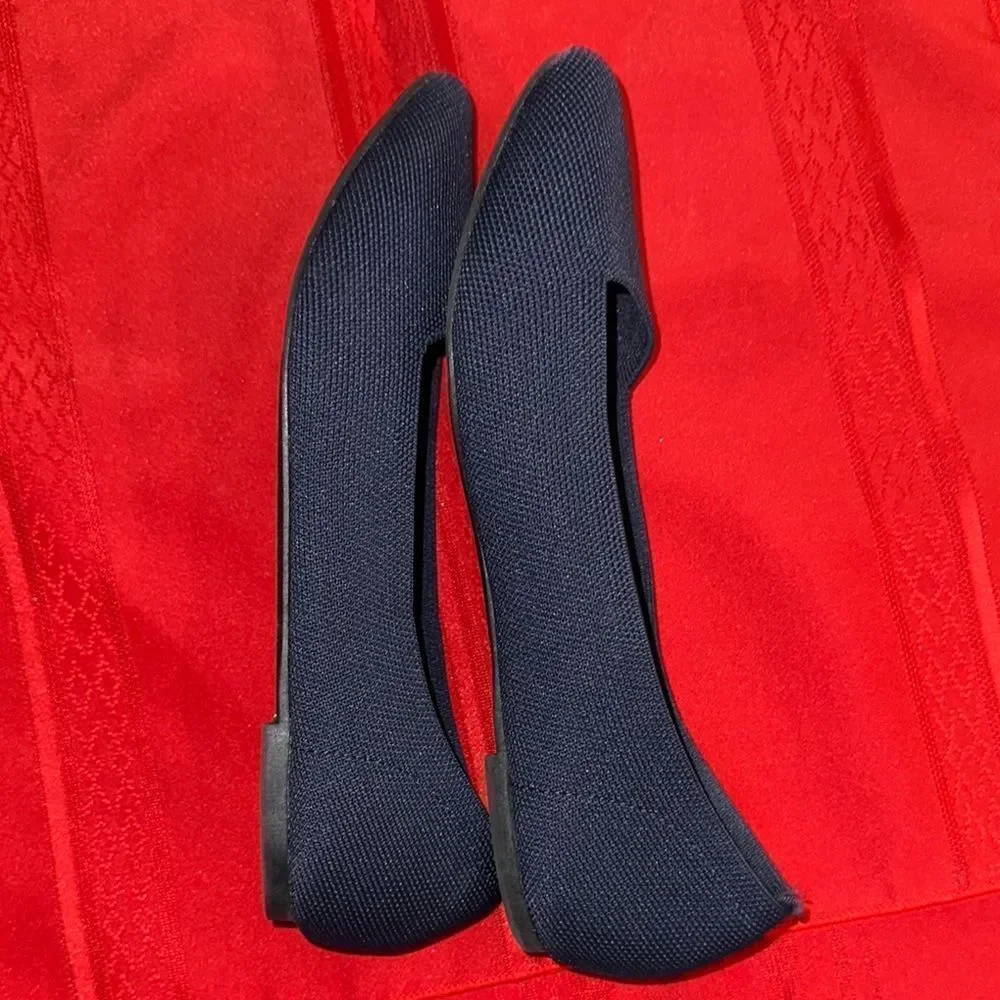 Jellypop Blue Ballet Flats Sleek and Minimalist Size 8